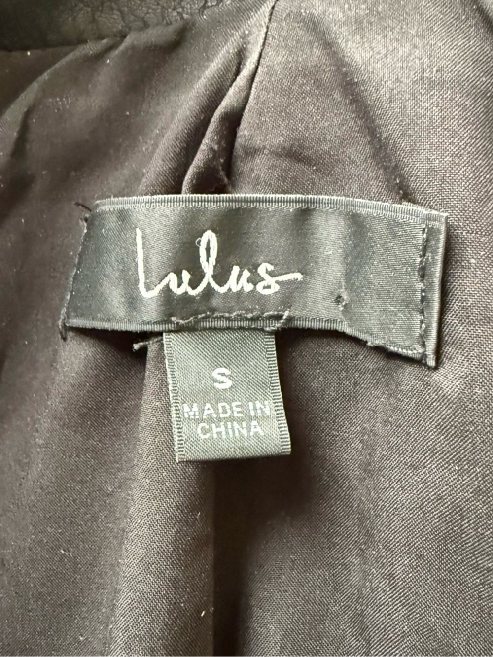 Lulu's Black Faux Leather Moto Jacket - Picture 3 of 8